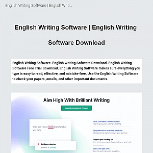 English Writing Software