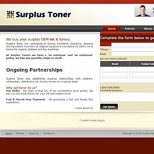 Surplus Toner