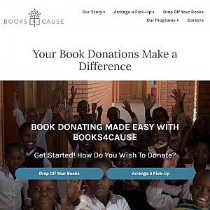 Donate Books in Chicago | Books4Cause