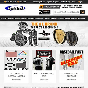 Wide Selection of Sporting Goods