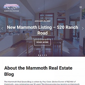 Mammoth Real Estate Blog