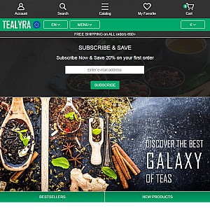 Tealux is an Online Tea Store