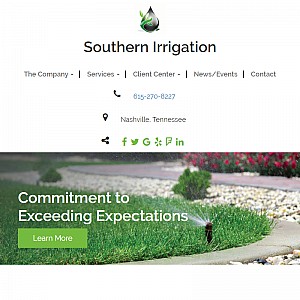 Sprinkler System in Nashville, TN