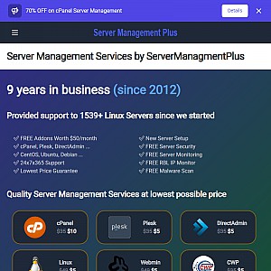Server Support Services