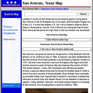 San Antonio Map