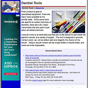 Certain Branches of Dentistry