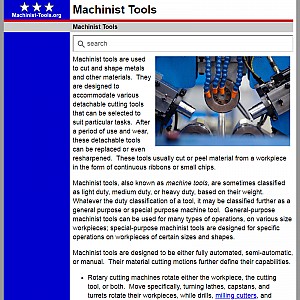 Machinist Tools