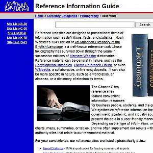 Reference Websites Are Intended to Present Brief